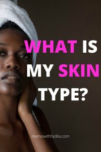 What's my skin type?How to tell